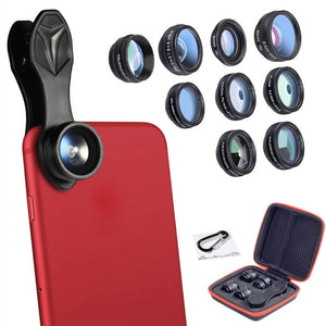 Sharp-Shot™ - Photography Lens Kit for Apple & Android (10 Pieces)