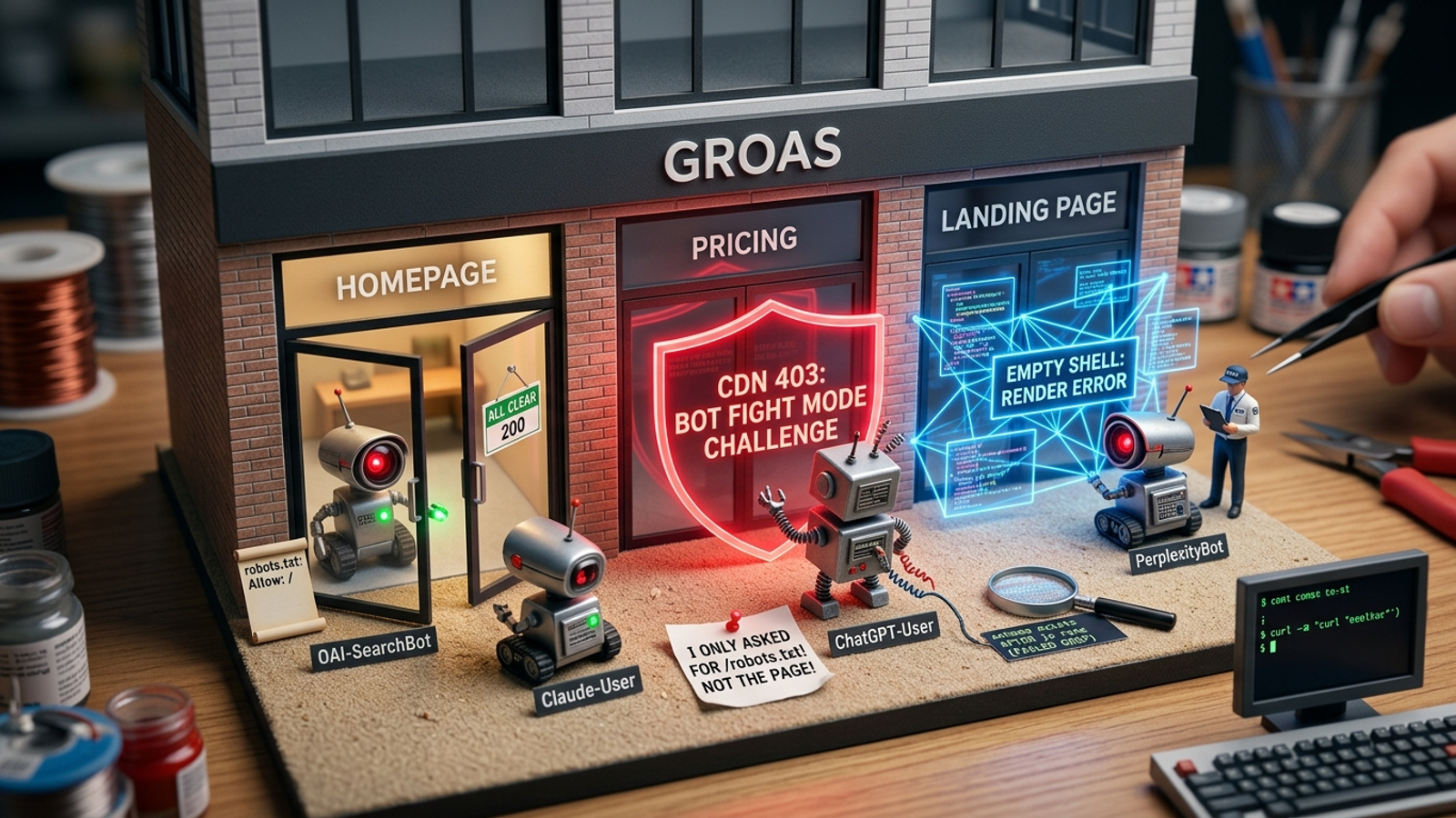 Cover image for: Can AI Search Read Your Site? A 45-Minute curl and CDN Audit